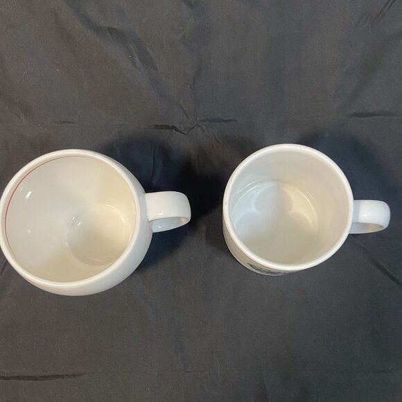 Vintage Starbucks Mugs (2) Catalina USA and Barista Abbey Red Steaming 2004 - Picture 3 of 5